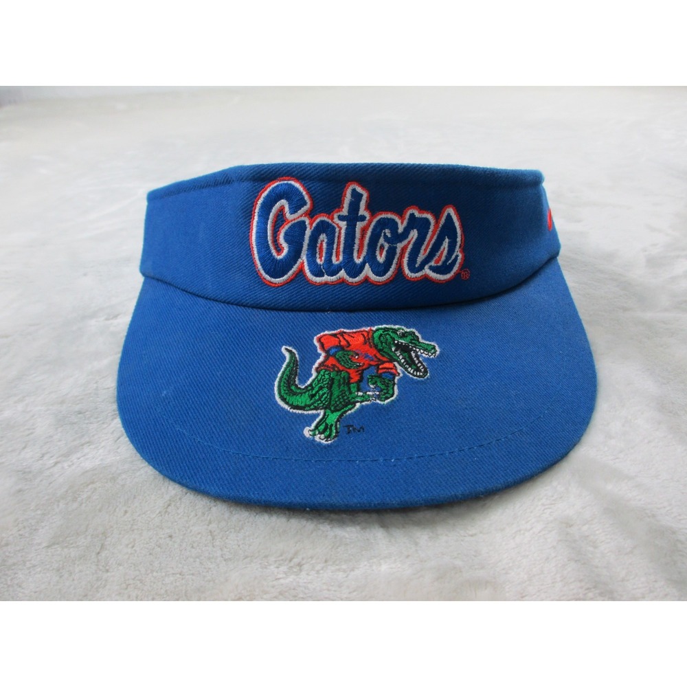 Florida Gators Visor Cap Hat Mens OSFA Blue Nike UF Football NCAA*